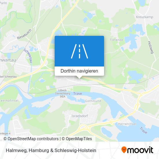 Halmweg Karte