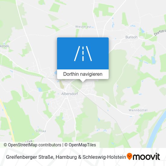 Greifenberger Straße Karte