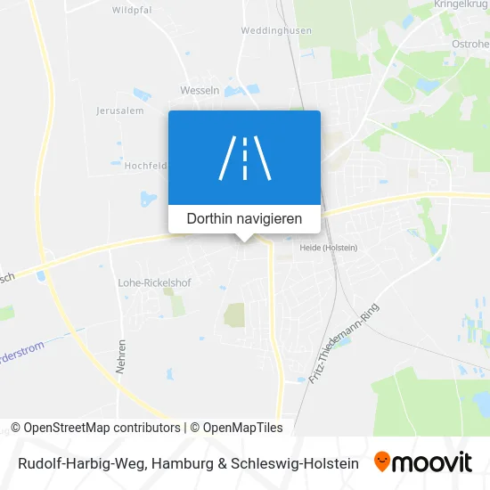 Rudolf-Harbig-Weg Karte