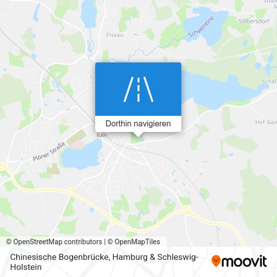 Chinesische Bogenbrücke Karte