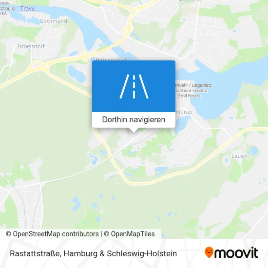 Rastattstraße Karte