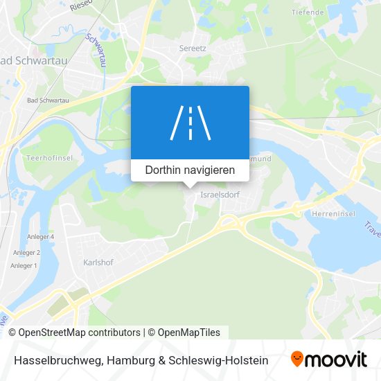 Hasselbruchweg Karte