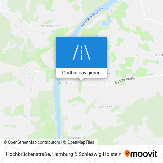Hochbrückenstraße Karte