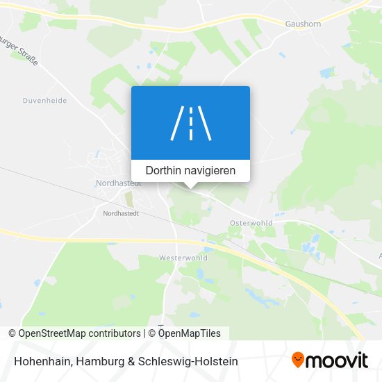 Hohenhain Karte