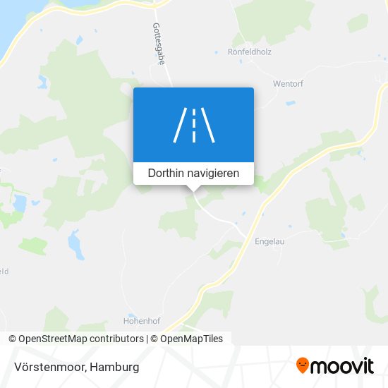 Vörstenmoor Karte