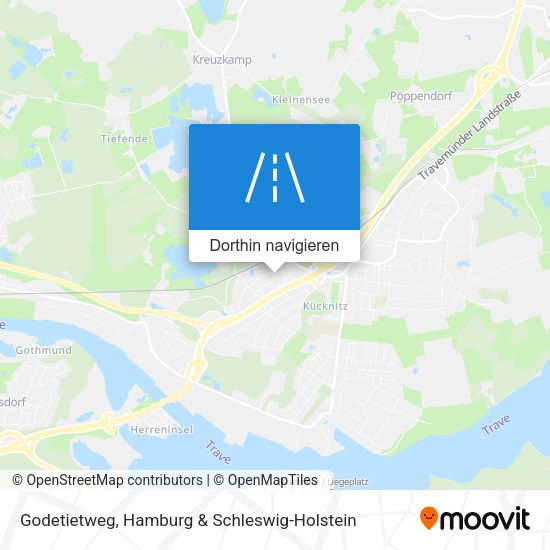 Godetietweg Karte