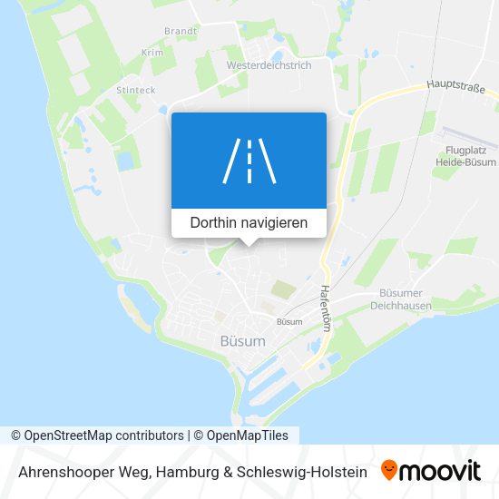 Ahrenshooper Weg Karte