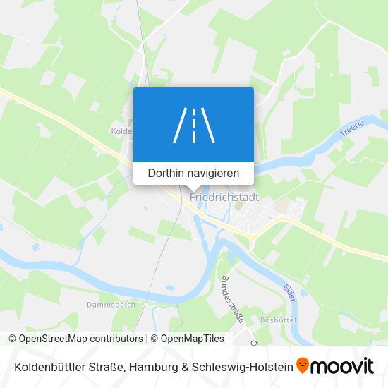 Koldenbüttler Straße Karte