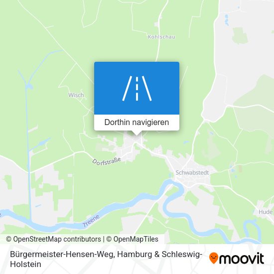 Bürgermeister-Hensen-Weg Karte