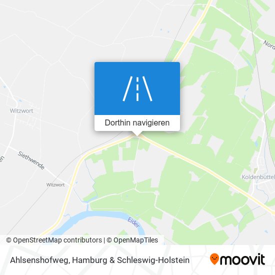 Ahlsenshofweg Karte