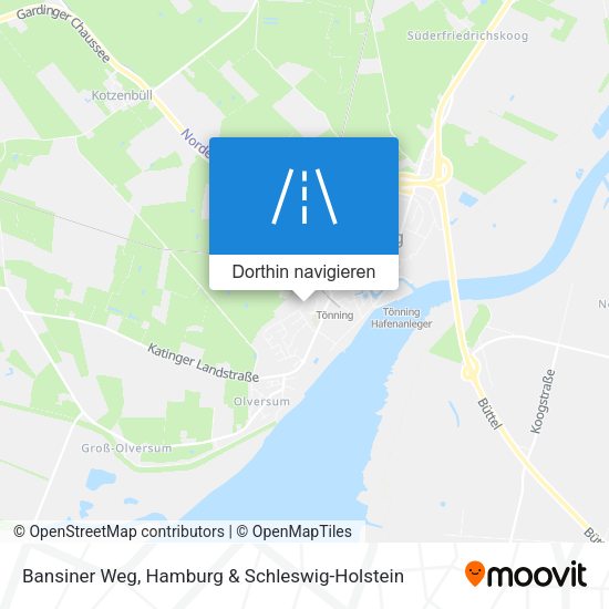 Bansiner Weg Karte