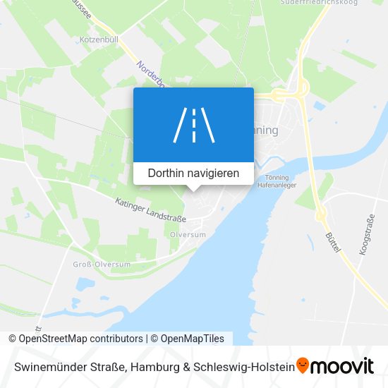 Swinemünder Straße Karte