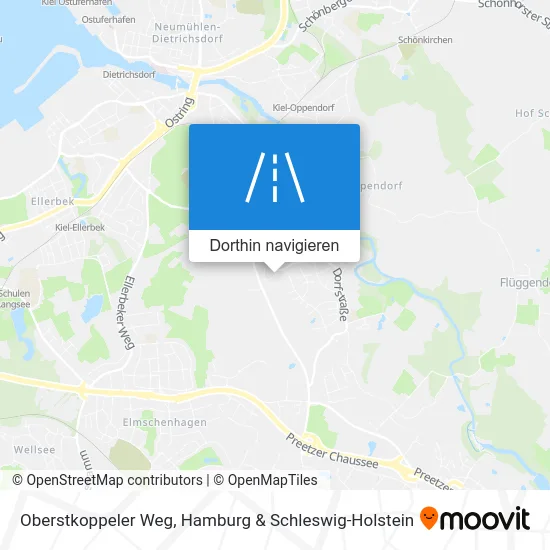 Oberstkoppeler Weg Karte