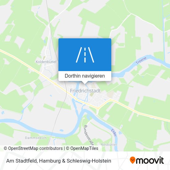 Am Stadtfeld Karte