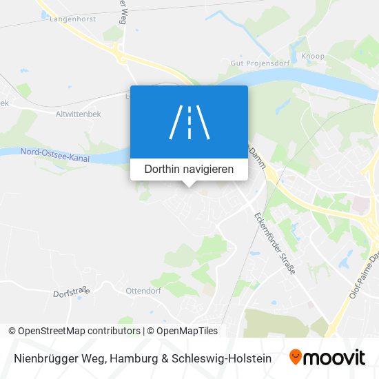 Nienbrügger Weg Karte