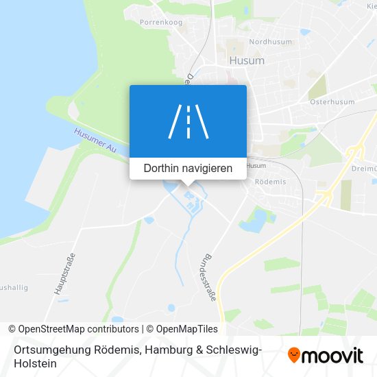 Ortsumgehung Rödemis Karte