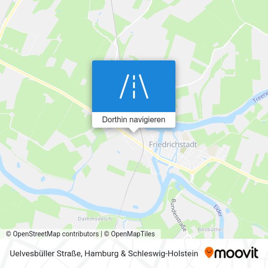 Uelvesbüller Straße Karte
