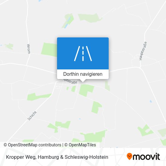 Kropper Weg Karte