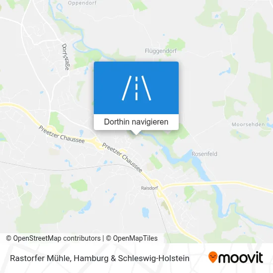 Rastorfer Mühle Karte