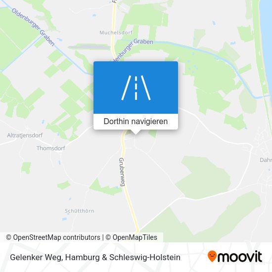 Gelenker Weg Karte