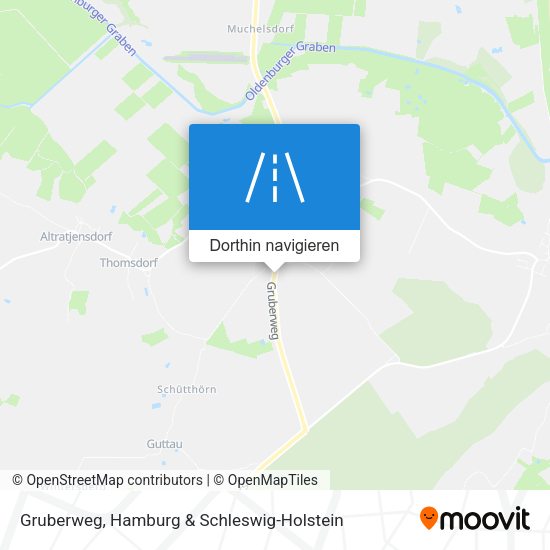 Gruberweg Karte