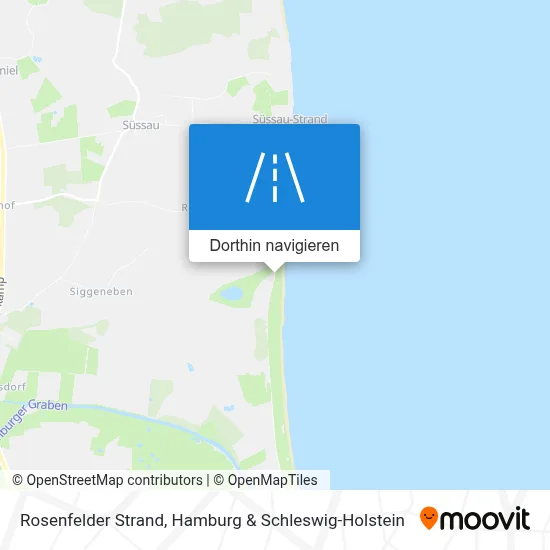 Rosenfelder Strand Karte