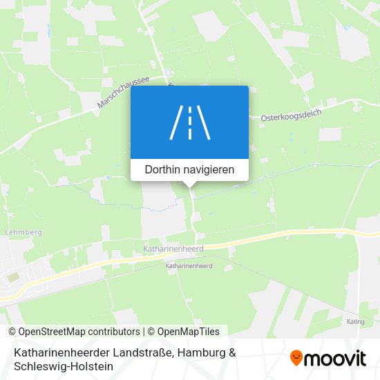 Katharinenheerder Landstraße Karte
