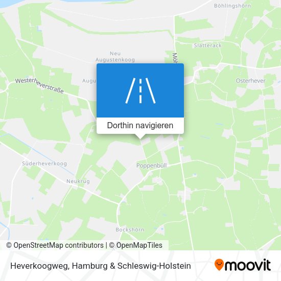 Heverkoogweg Karte