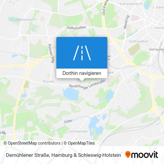 Demühlener Straße Karte
