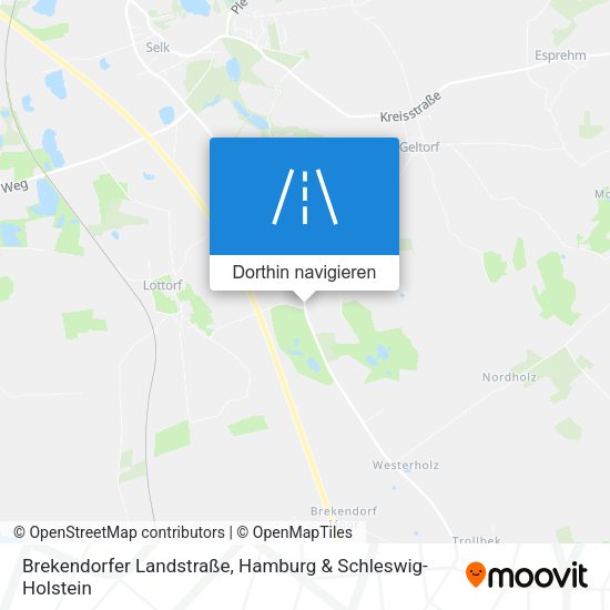 Brekendorfer Landstraße Karte