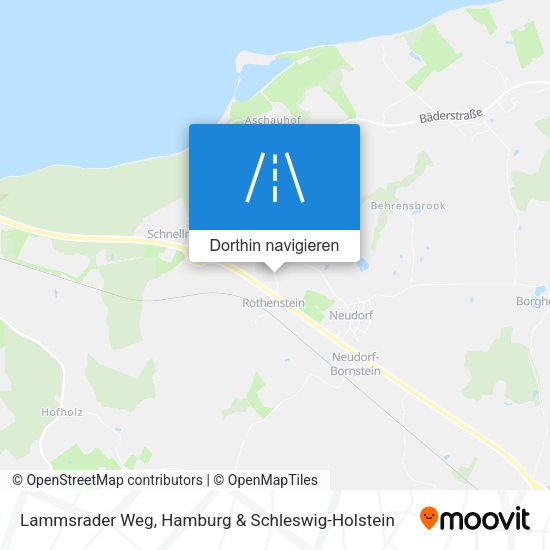 Lammsrader Weg Karte