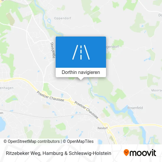Ritzebeker Weg Karte