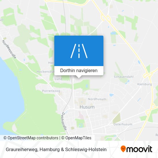 Graureiherweg Karte