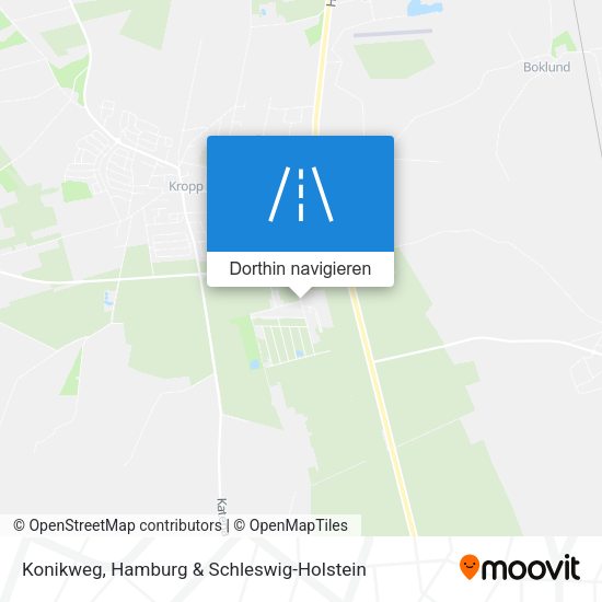 Konikweg Karte