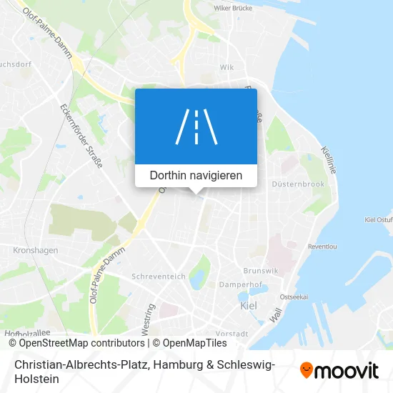 Christian-Albrechts-Platz Karte