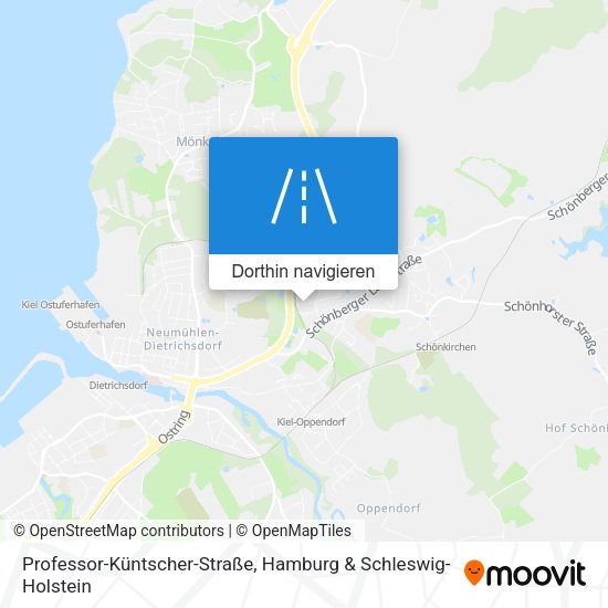 Professor-Küntscher-Straße Karte