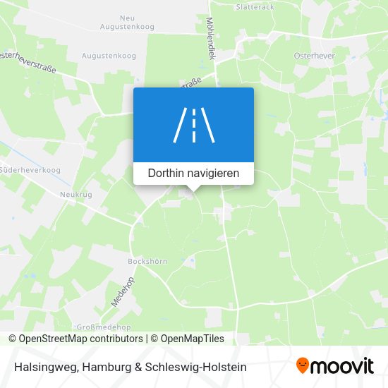 Halsingweg Karte