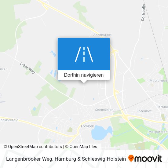 Langenbrooker Weg Karte