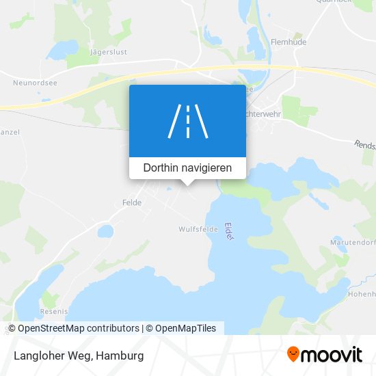 Langloher Weg Karte