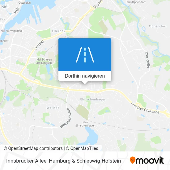 Innsbrucker Allee Karte