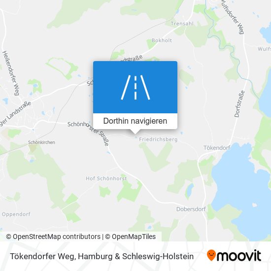 Tökendorfer Weg Karte