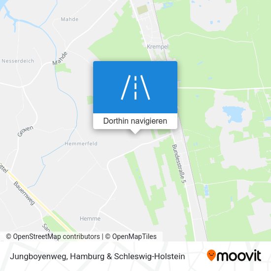 Jungboyenweg Karte