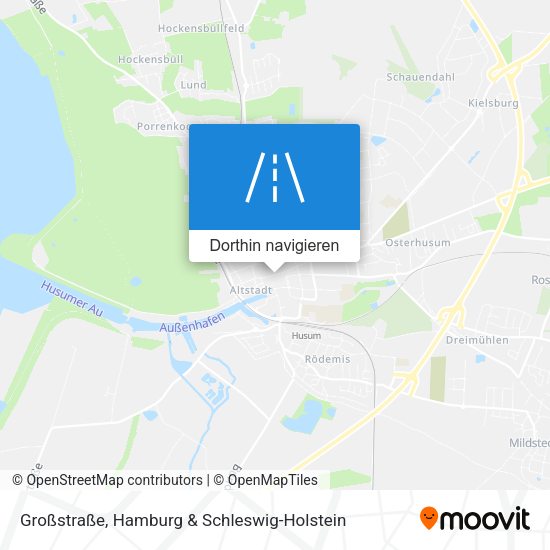 Großstraße Karte