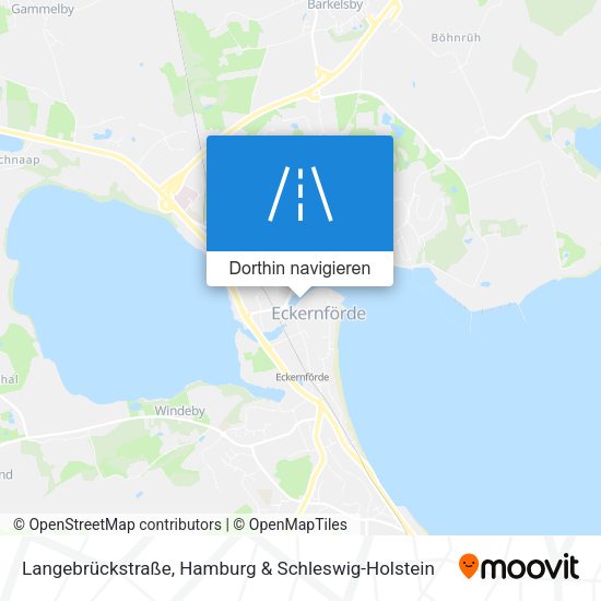 Langebrückstraße Karte