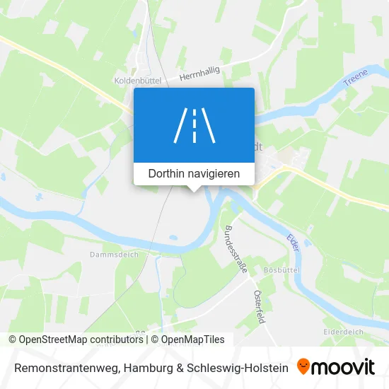 Remonstrantenweg Karte