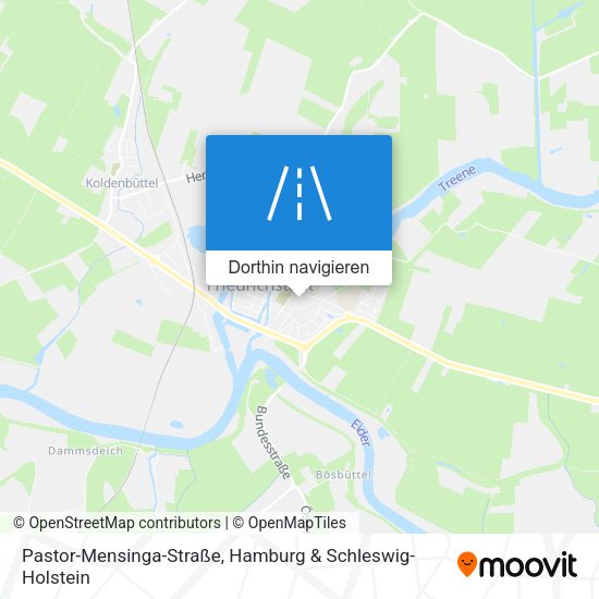 Pastor-Mensinga-Straße Karte