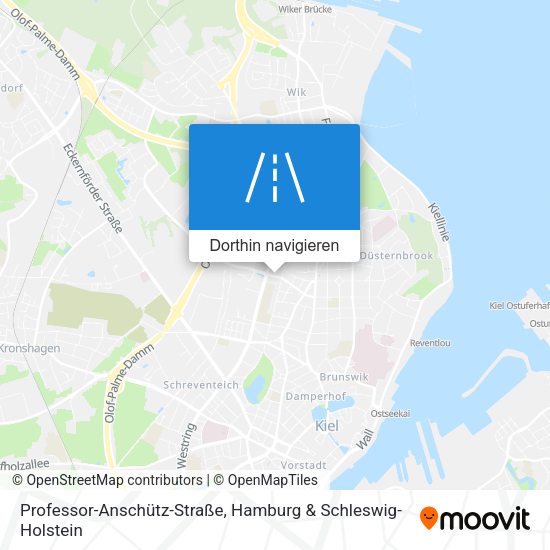 Professor-Anschütz-Straße Karte