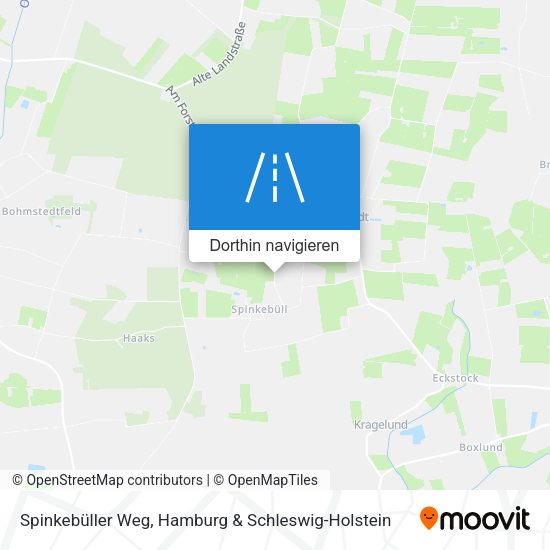 Spinkebüller Weg Karte