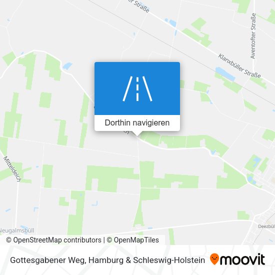 Gottesgabener Weg Karte