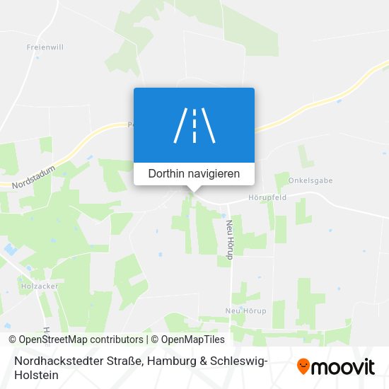 Nordhackstedter Straße Karte